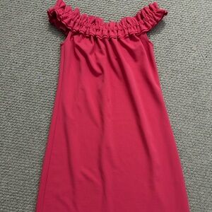 Trina Turk off the shoulder dress